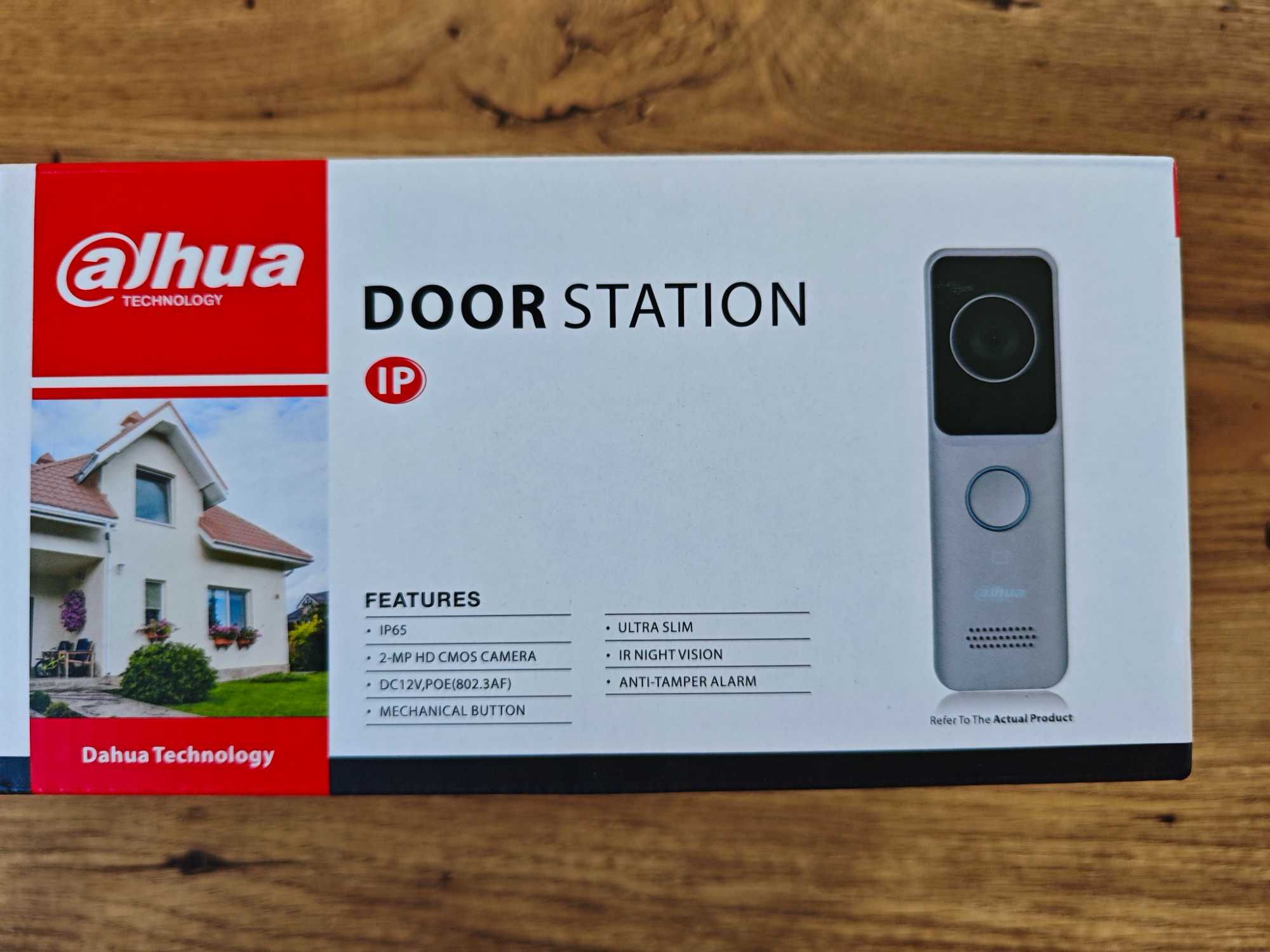 Wideodomofon, Stacja Bramowa DAHUA VTO2311R-WP POE i 12v Jak nowy !