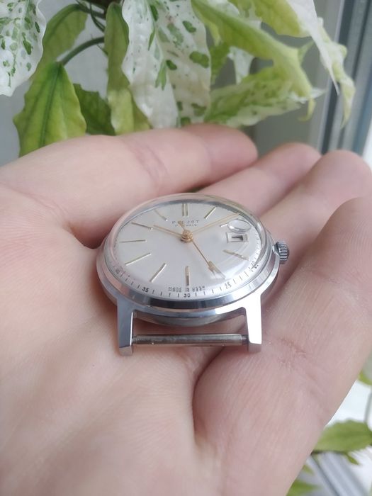 НОВЫЕ!!! Часы Полет 17камней в хромированном корпусе СССР