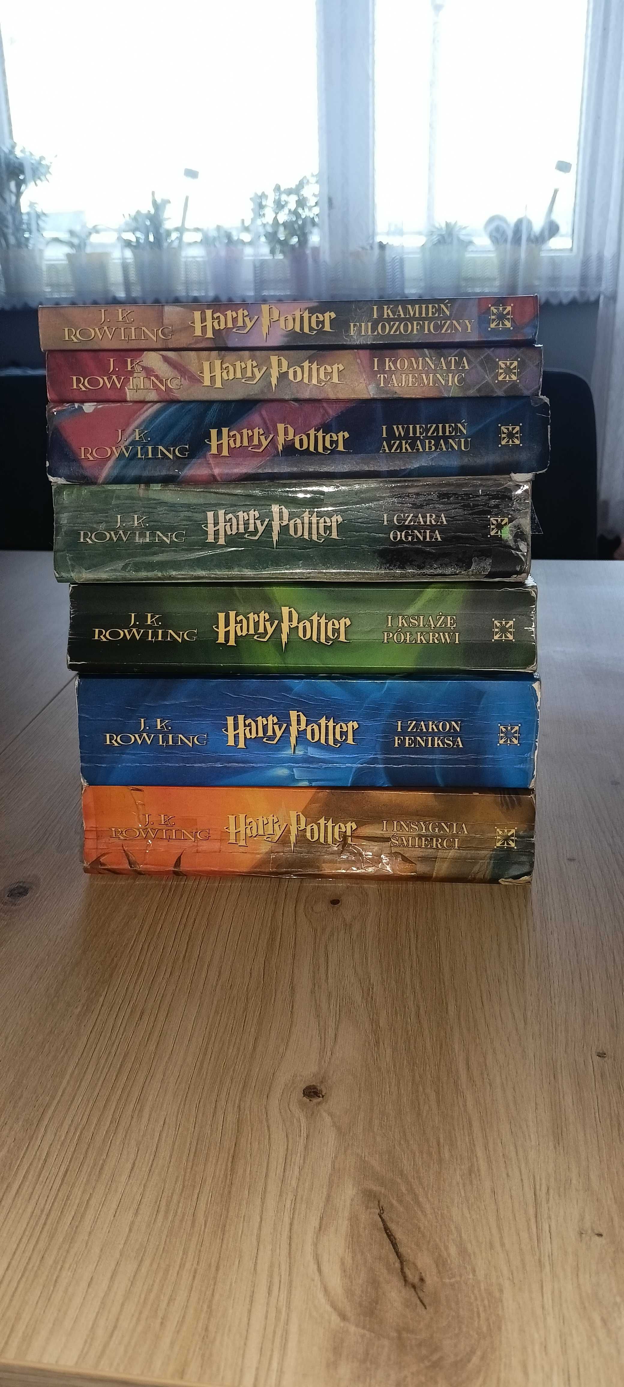 Harry Potter wszystkie części stare wydanie