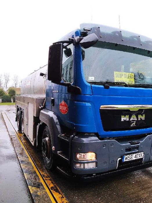 MAN TGS 28.360 EURO5 autocysterna / mleko / pierwszy właściciel