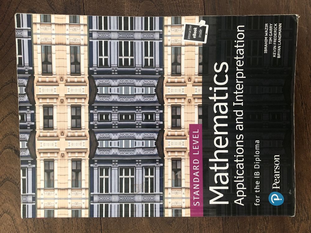 Mathematics Applications And Interpretation podręcznik do IB