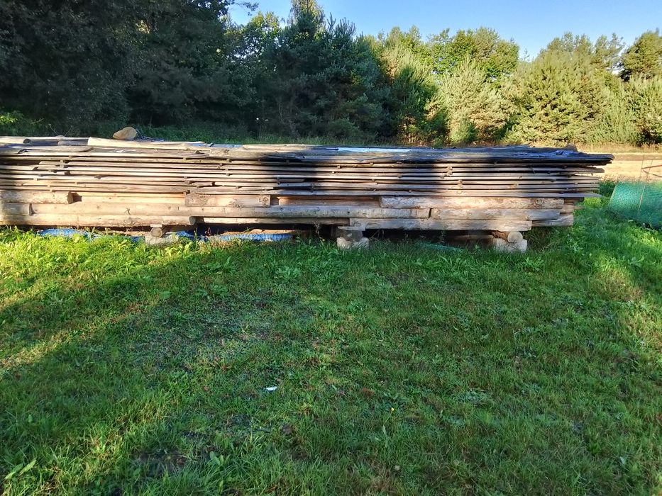 Drewno konstrukcyjne Krokwie 8×16sezonowane