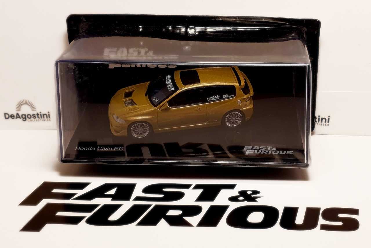 Honda Civic EG 93r Fast&Furious Szybcy i Wściekli 1:43 DeAgostini NR73
