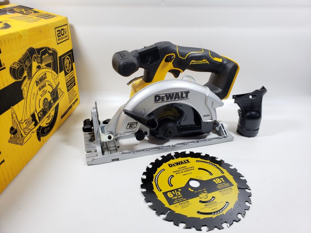 DEWALT DCS565 165mm 20V Безщіткова циркулярна пила  (паркетка)