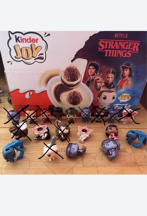 Kinder Joy Stranger Things Кіндер Джой Дивні Дива
