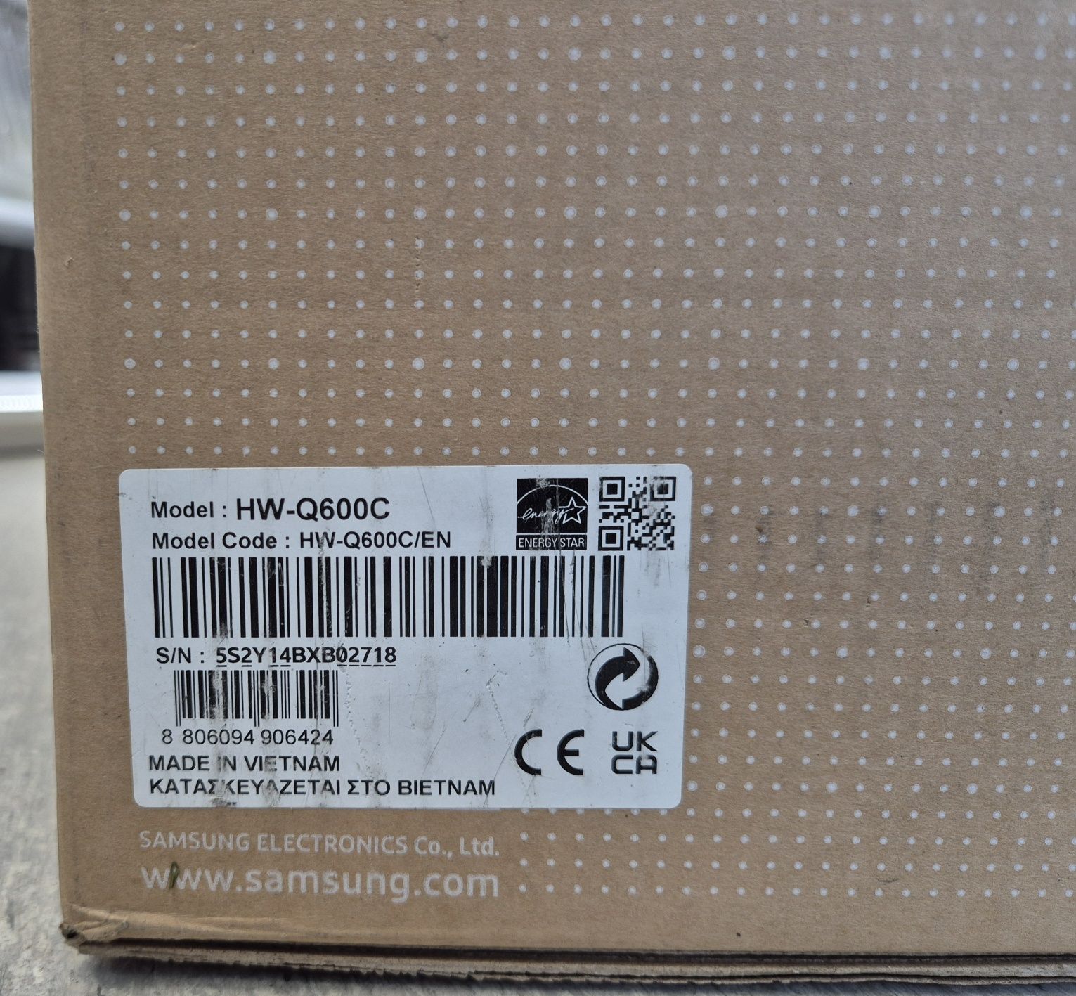 Soundbar SAMSUNG HW-Q600C/EN, 360 W, Komis Jasło Czackiego