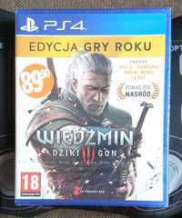 Wiedźmin 3 GOTY Gra Roku PS4 w folii