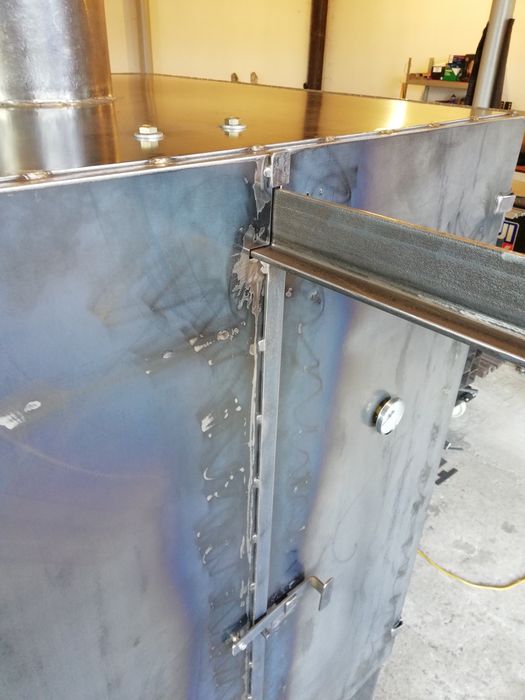 Wędzarnia Przemysłowa Masarnicza Grill Blacha 4 mm Solidna Od Kowala