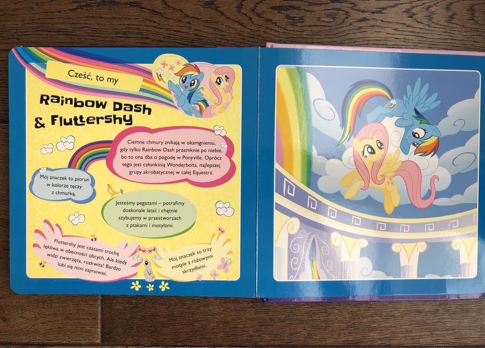 My little pony. Książka z puzzlami, 4 układanki. 3+