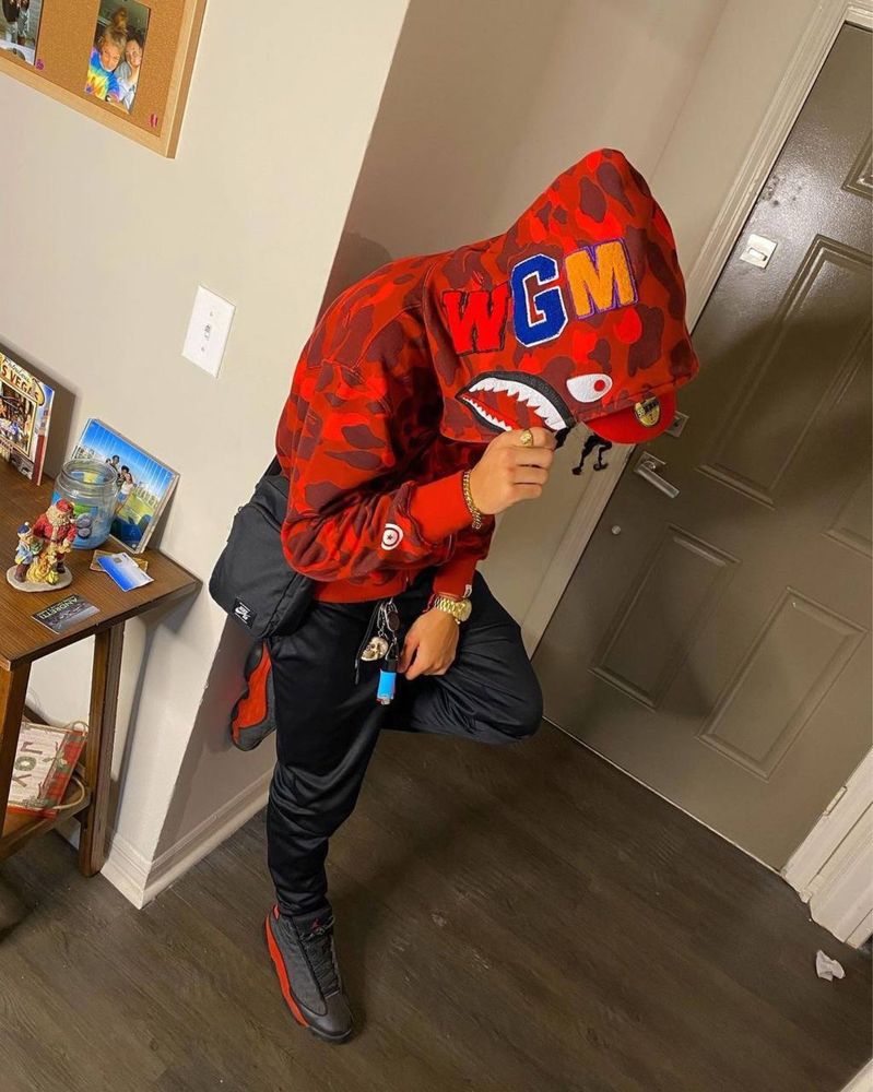 Зип худи Bape Shark (зипка бейп с капюшоном)