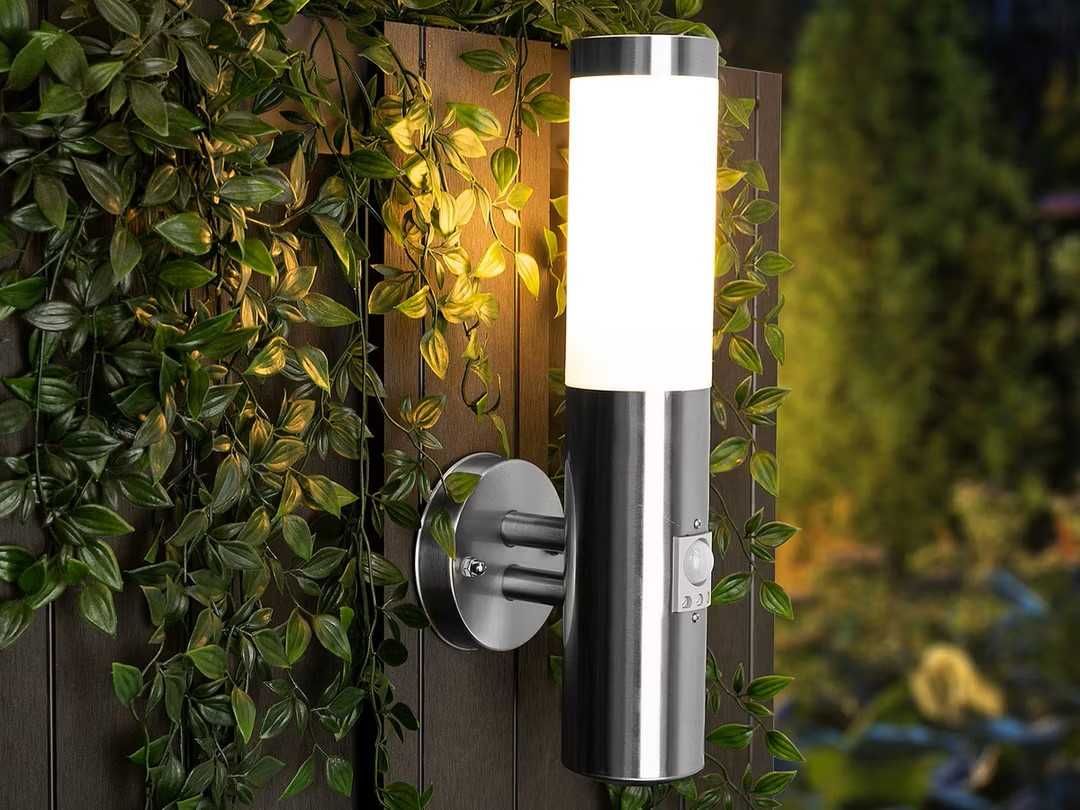 Lampa ścienna zewnętrzna ogrodowa Smartwares czujnik ruchu gratis