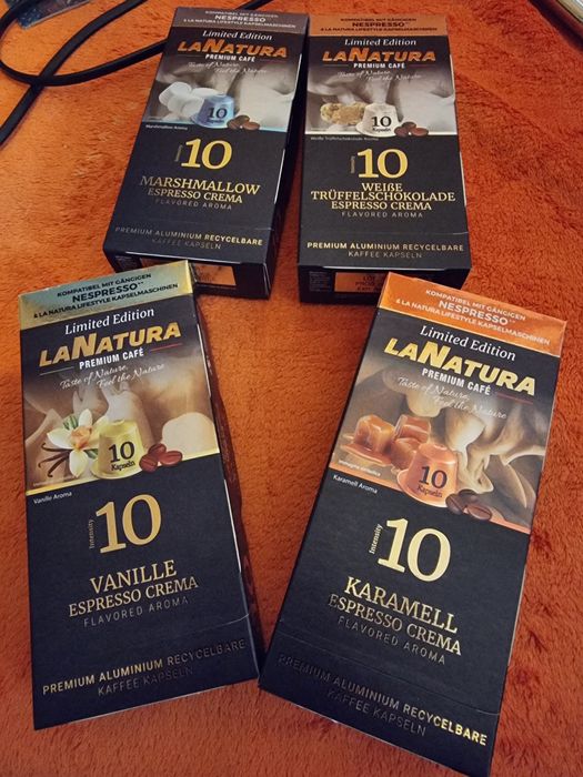 Віо-Кава LaNatura в капсулах для машин з системою Nesspreso.