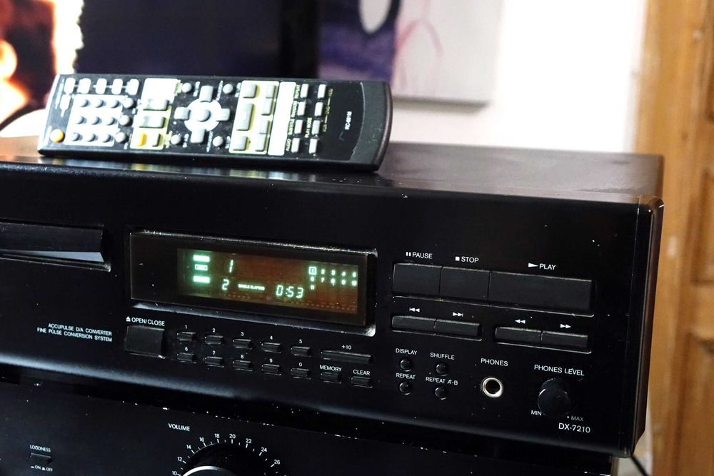 Odtwarzacz CD ONKYO DX 7210 z pilotem!