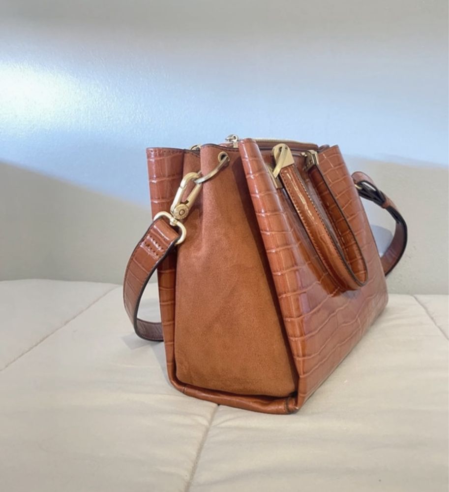 Bolsa cor camel, Parfois