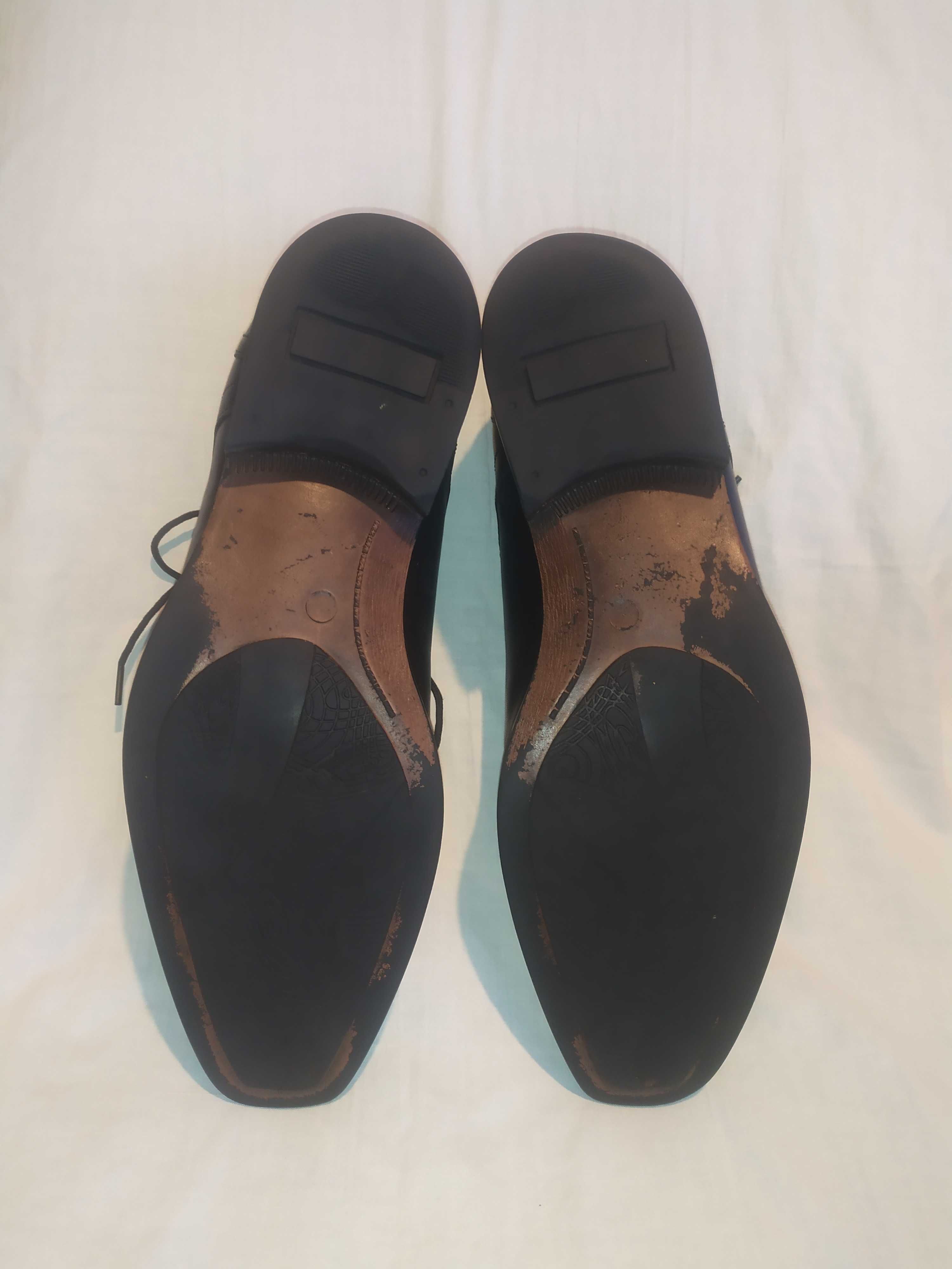 Clarks Туфли Броги 42 р. 27,5 см. по стельке Дерби.