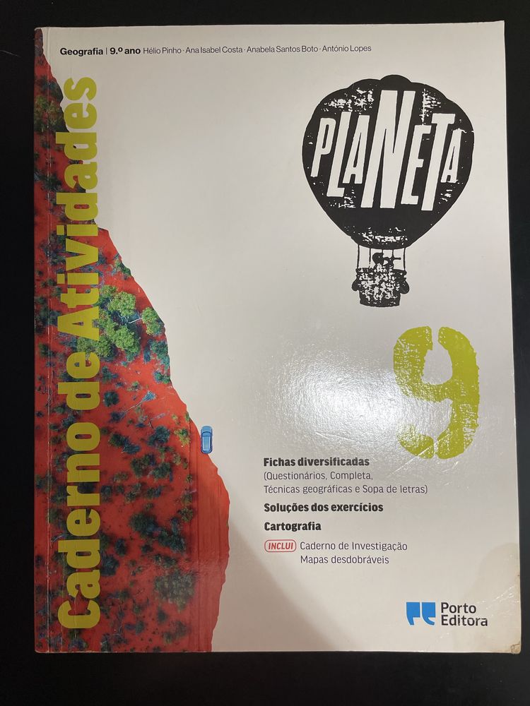 caderno de atividades de geografia de 9 ano