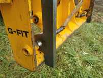 Haki ładowarka JCB 30mm grubości, zaczep łyżka adapter przejściówka