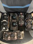 відеокарта несправні 5 шт r9 280x r9 280 gtx750 ti hd6870 hd7970
