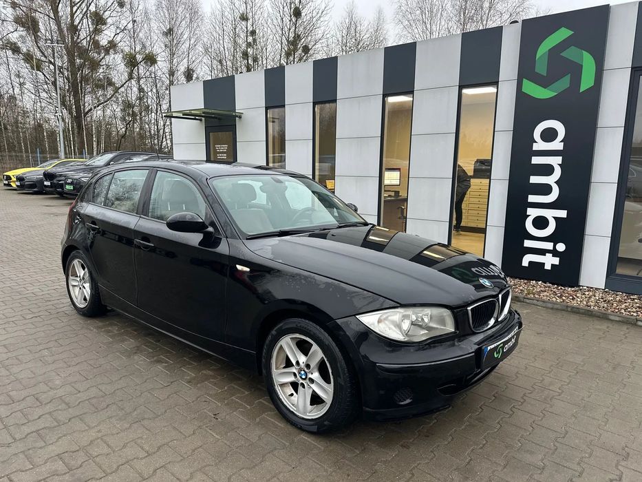 BMW Seria 1 2.0D 122KM 2005r. auto zarejestrowane i ubezpieczone w Polsce