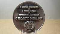 Medalha em aluminio do Partido Socialista