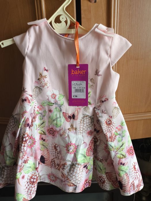 Платья для девочки 6-9 месяцев