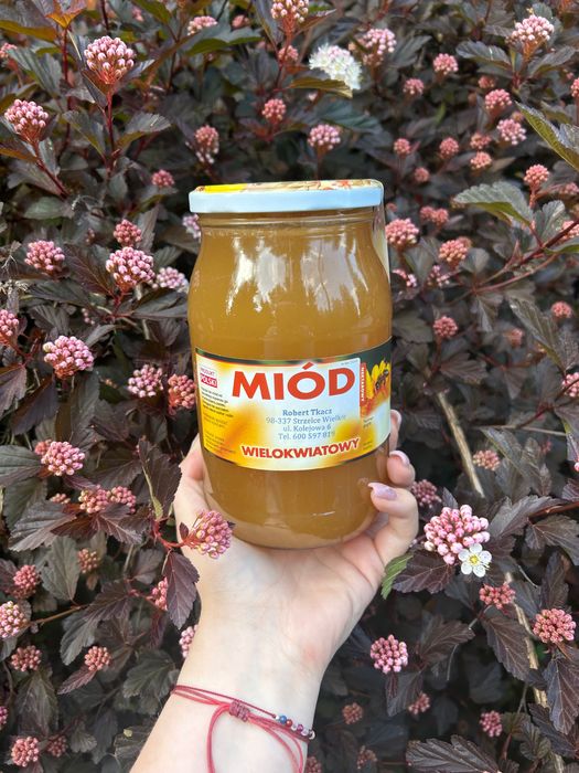 Miód wielokwiatowy, faceliowy oraz kremowany - MIODOBRANIE 2025!