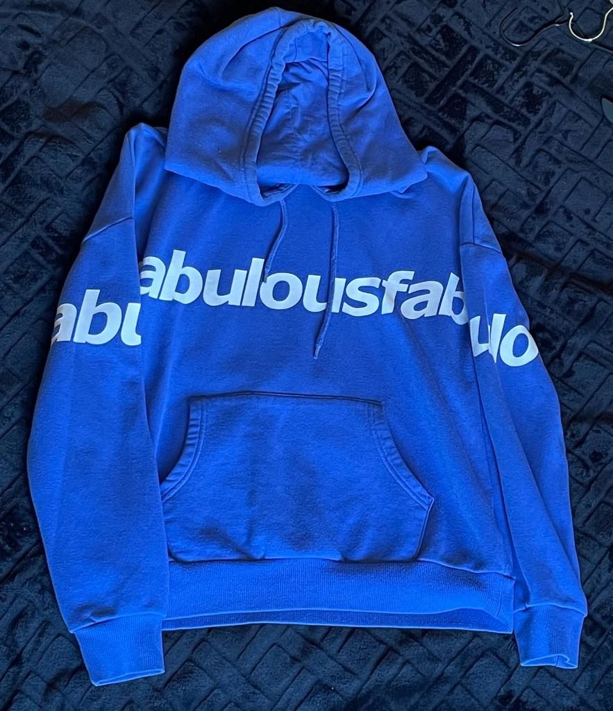 sweatshirt azul fabulous