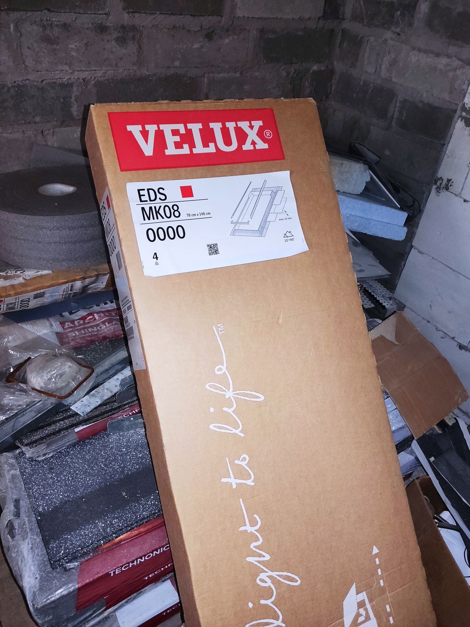 Kołnierz okna z ociepleniem Velux EDS 78x140