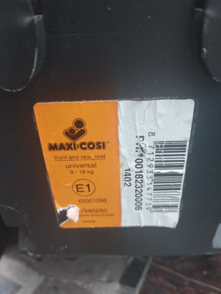 Fotelik maxi Cosi 9-18kg