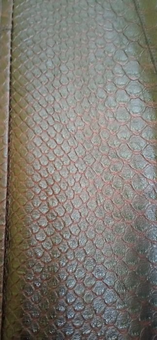 Płaszcz skórzany damski