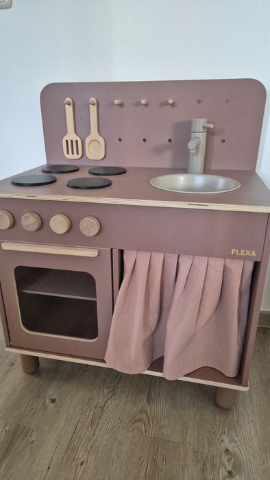 Дитяча кухня кухонька flexa zara дерев'яна