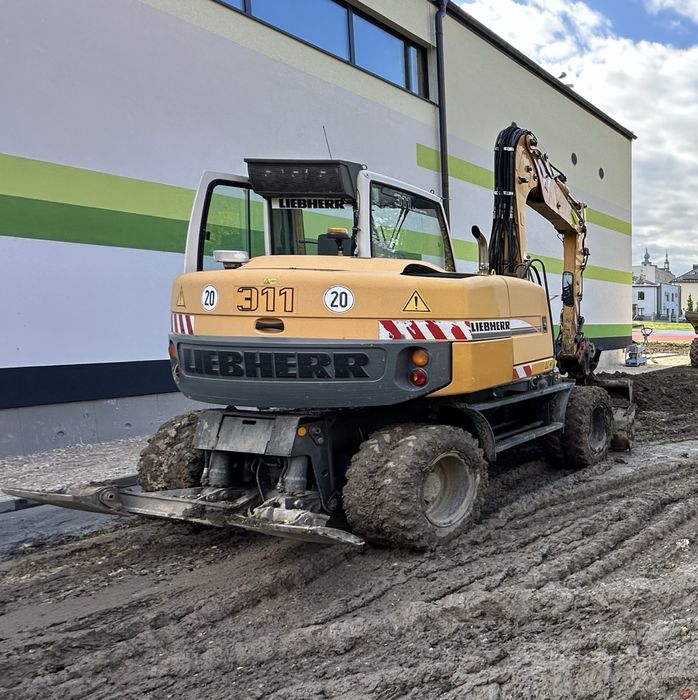 Koparka kolowa liebherr 311
