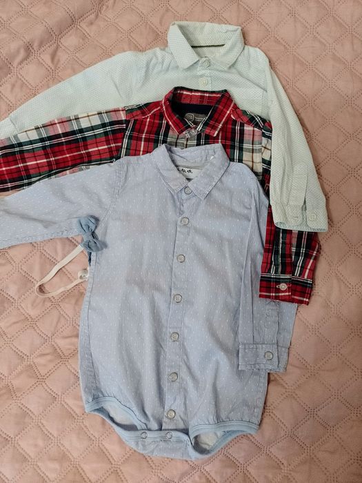 Koszule chłopiec r.80