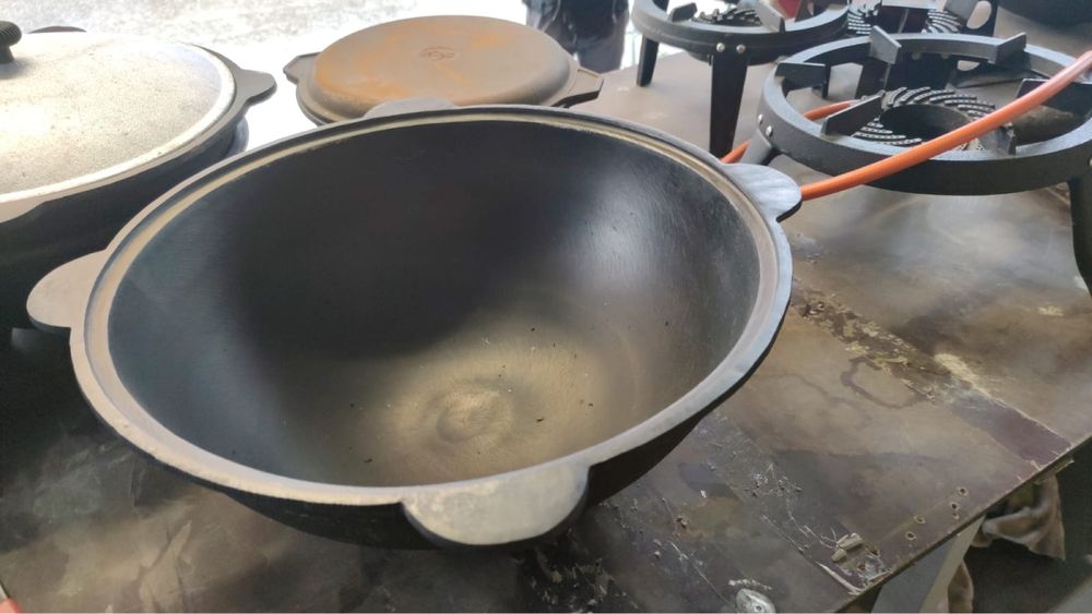 Казан чавунний, узбецький казан, узбекский казан