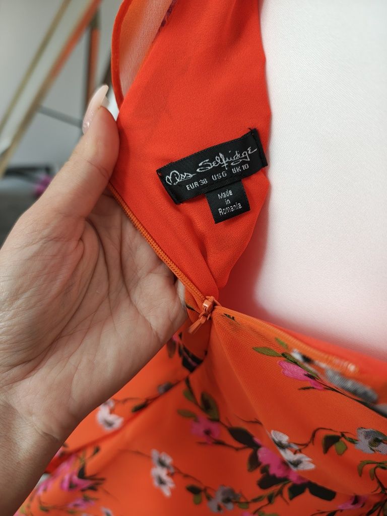Letnia sukienka Miss Selfridge – r. 38 / M hiszpanka
