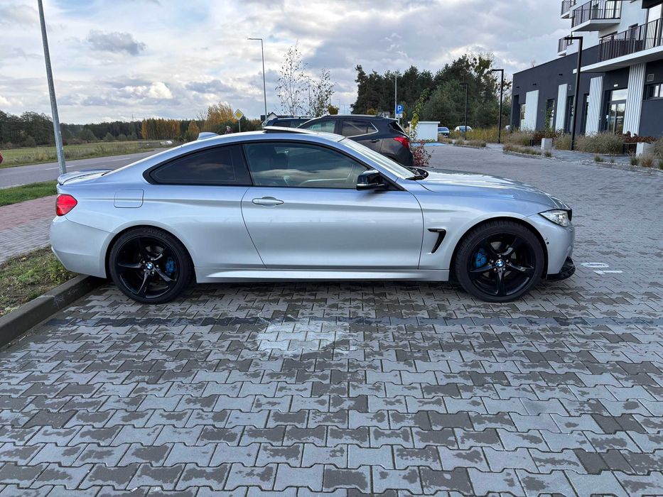 BMW F32 428xi M-pakiet Adaptive LED Head UP ORI LAKIER Szyberdach Navi