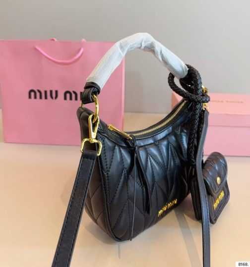 Miu Torebka  damska torba, skora  190249