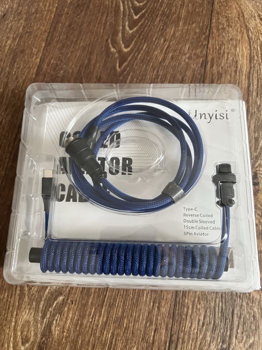 Кастомний кабель авіатор для клавіатури з type-c