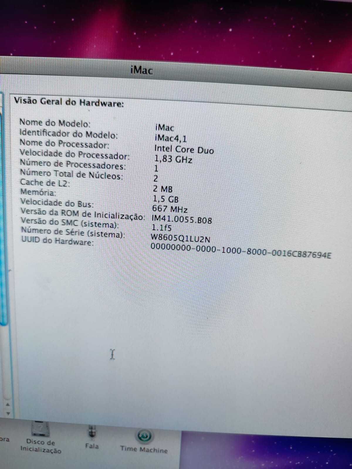 Computador Apple iMac.