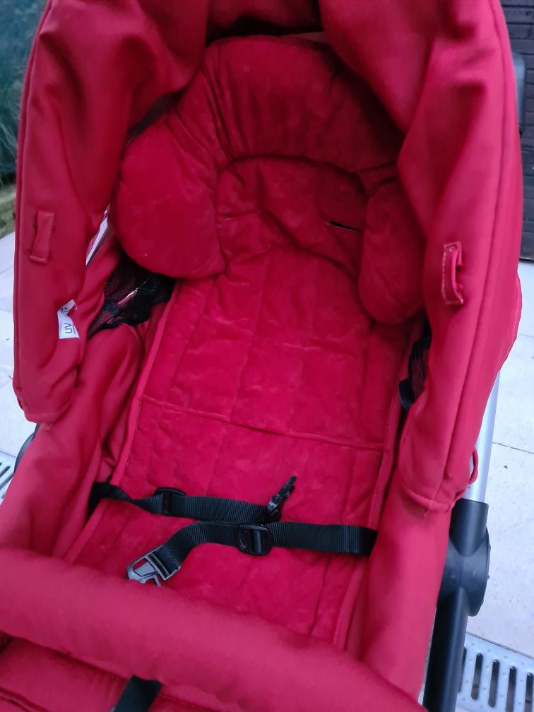 Wózek dziecięcy gondola spacerówka Teutonia Cosmo zestaw dla dziecka