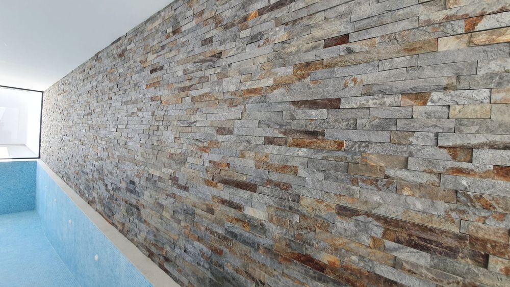 Xisto perdiz tiras de 5cm