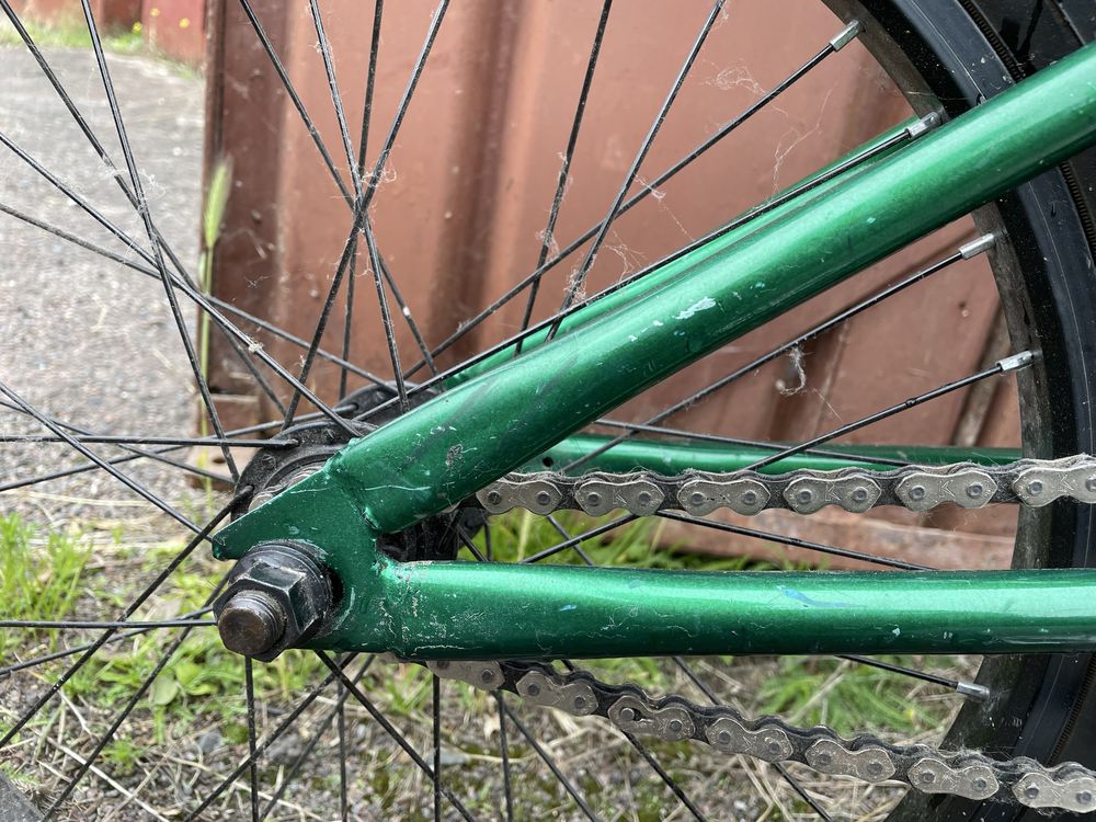 велик bmx 5 зеленый бмх бэмик