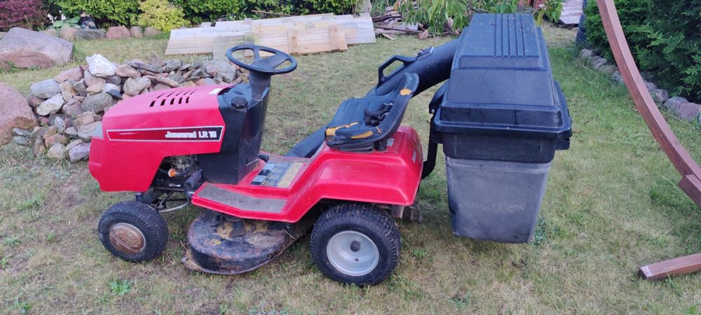 Kosiarka, traktorek z koszem