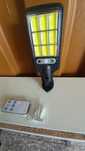 Lâmpada solar forte com sensor