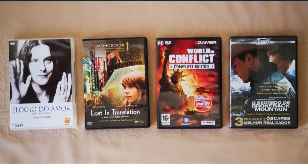 Filmes em DVD's originais