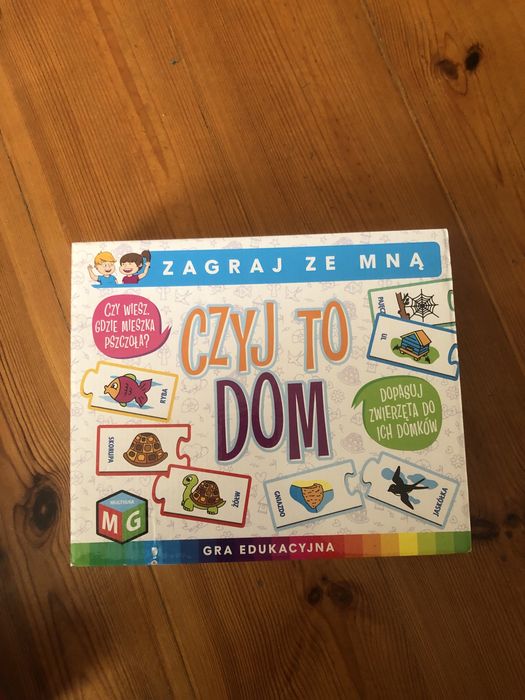 Gra edukacyjna Czyj to dom