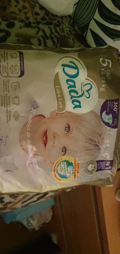 Pampersy dada rozmiar 5