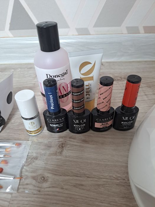 Lampa do paznokci zestaw