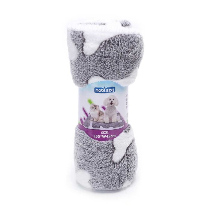 Poduszka flanelowa z nadrukiem dla psa