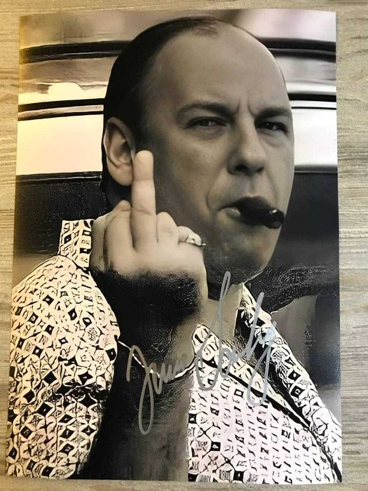 Автограф Джеймса Гандольфини (Тони Сопрано)